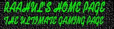 RAAHUL'S HOME PAGE